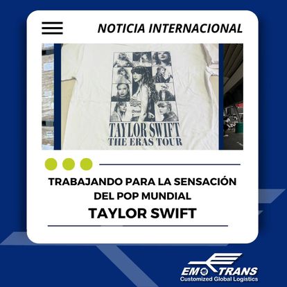 Trabajando para la sensación mundial del Pop Taylor Swift